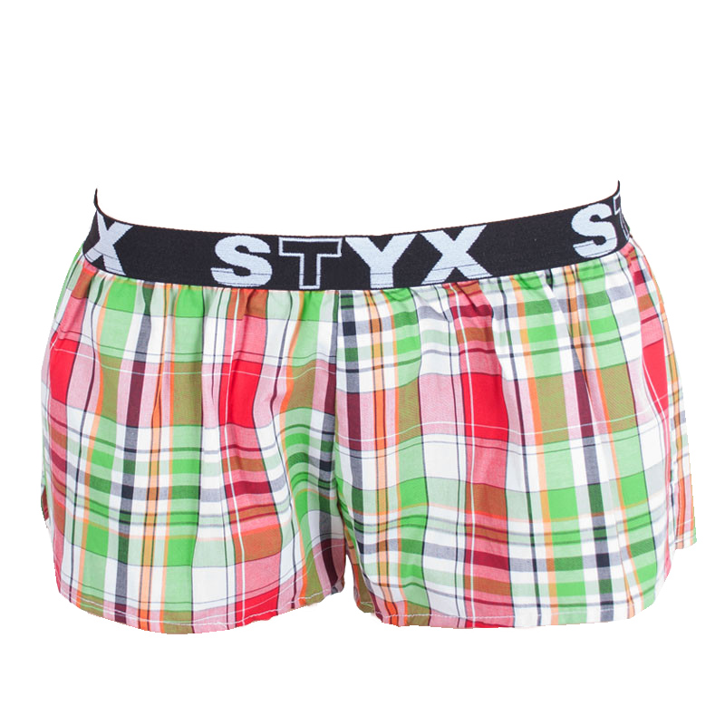 Dámské trenky Styx sportovní guma vícebarevné (T626) XL, trenýrky