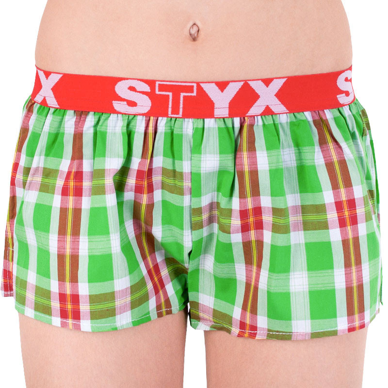 Dámské trenky Styx sportovní guma vícebarevné (T633)  XL, trenýrky