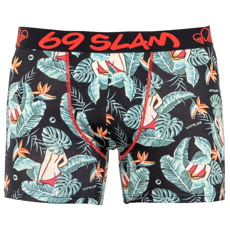 Pánské boxerky 69SLAM fit bamboo secret alcove (MPBSAC-BB) XXL, trenky / trenýrky