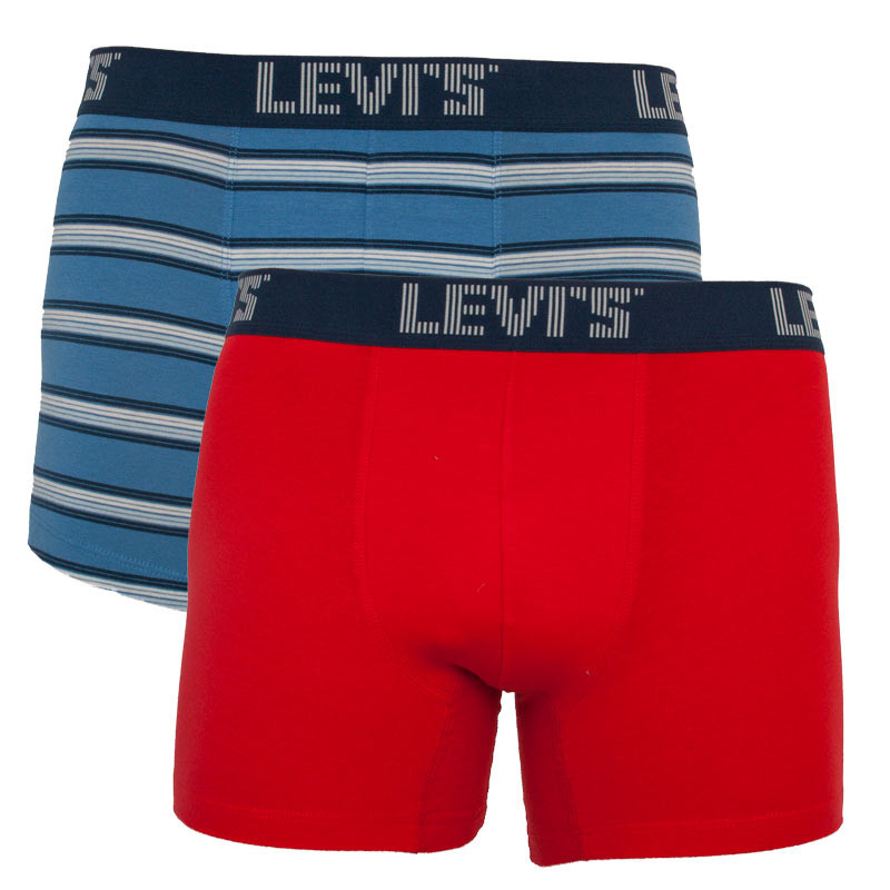 2PACK pánské boxerky Levis vícebarevné (905028001 003) M, trenky / trenýrky