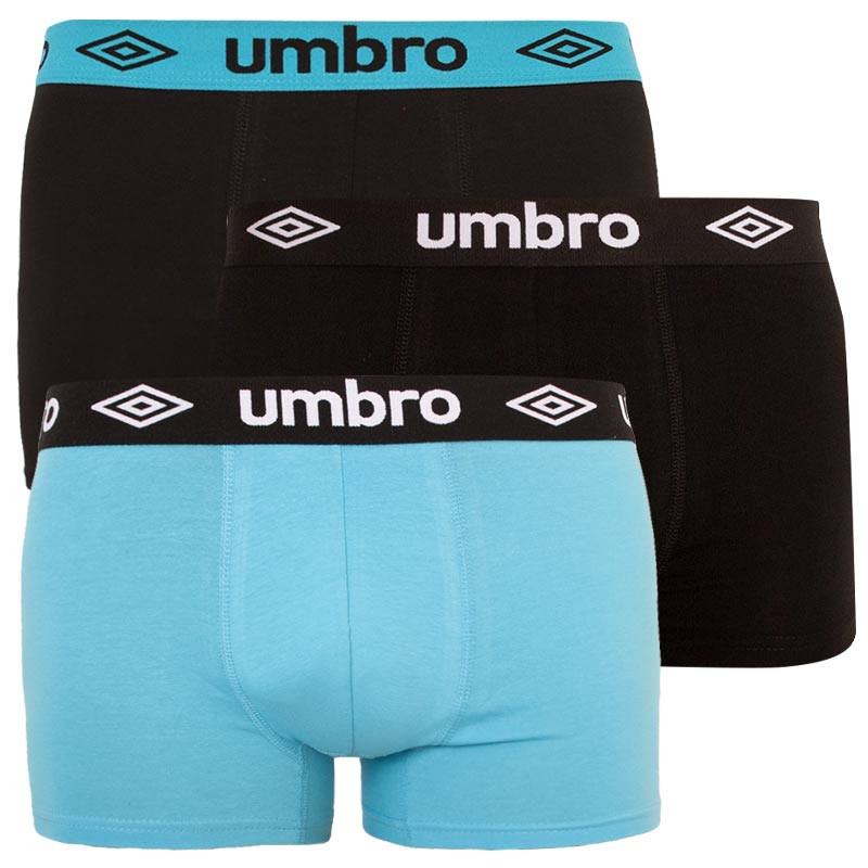 3PACK pánské boxerky Umbro vícebarevné (UMUM0241 J) M, trenky / trenýrky