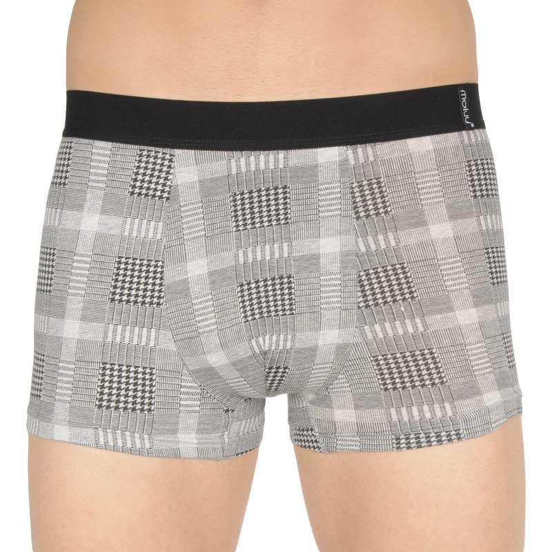 Pánské boxerky Molvy šedé (MP-1033-BEU) XXL, trenky / trenýrky