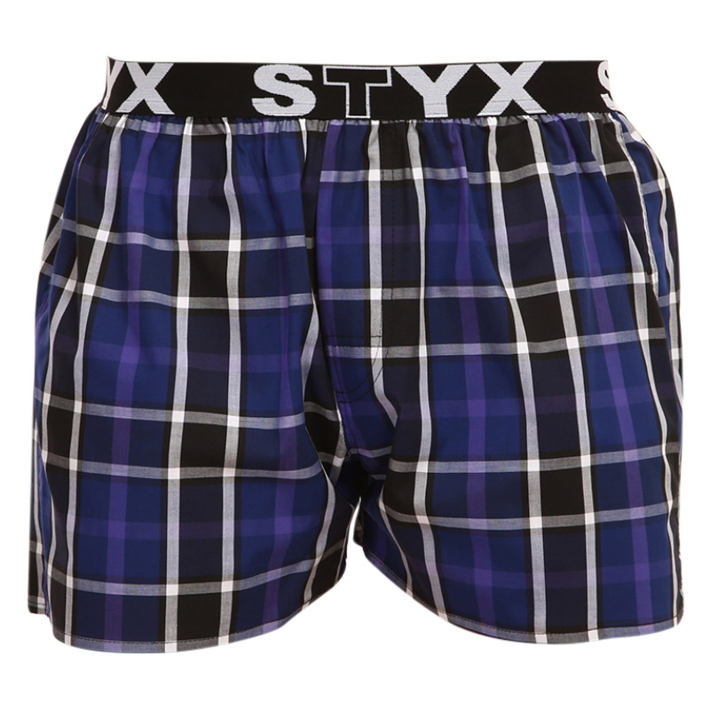 Pánské trenky Styx sportovní guma vícebarevné (B919) XL, trenýrky