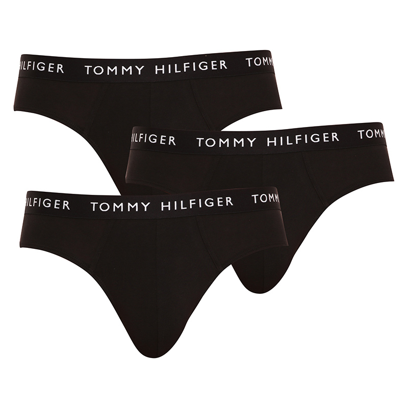 3PACK pánské slipy Tommy Hilfiger černé (UM0UM02206 0TE) XL