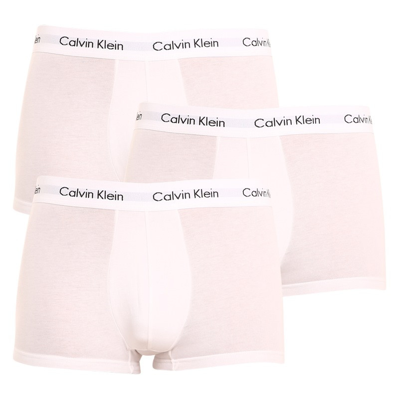 3PACK pánské boxerky Calvin Klein bílé (U2664G-100) XL, trenky / trenýrky