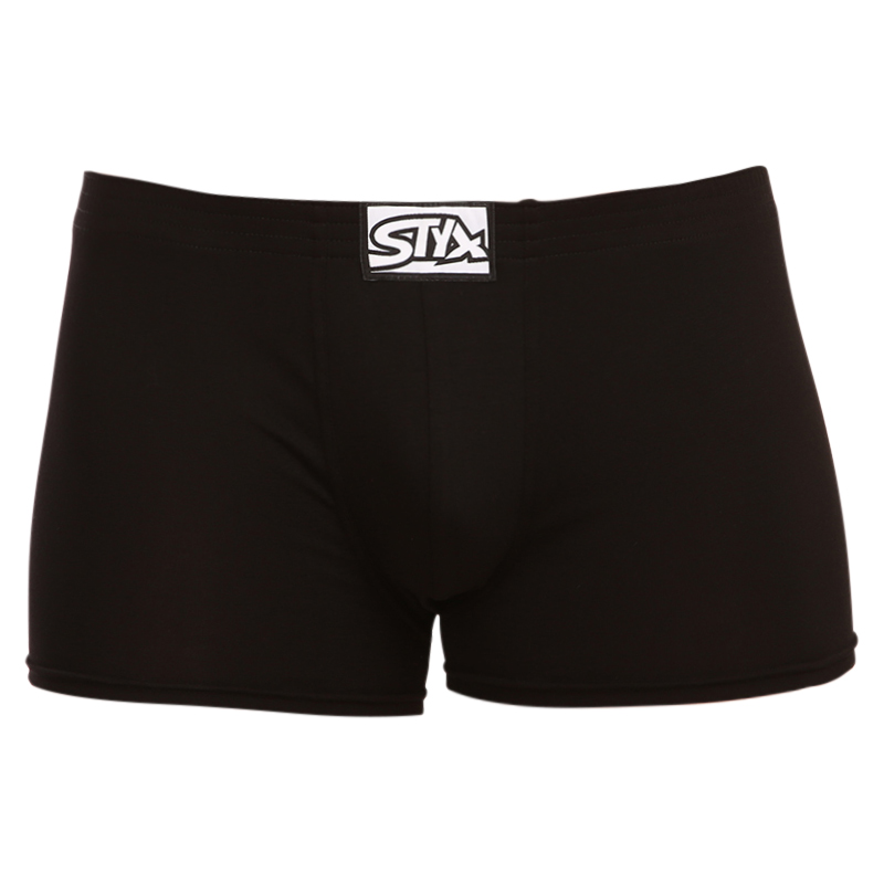 Pánské boxerky Styx klasická guma černé (Q960) XXL, trenky / trenýrky