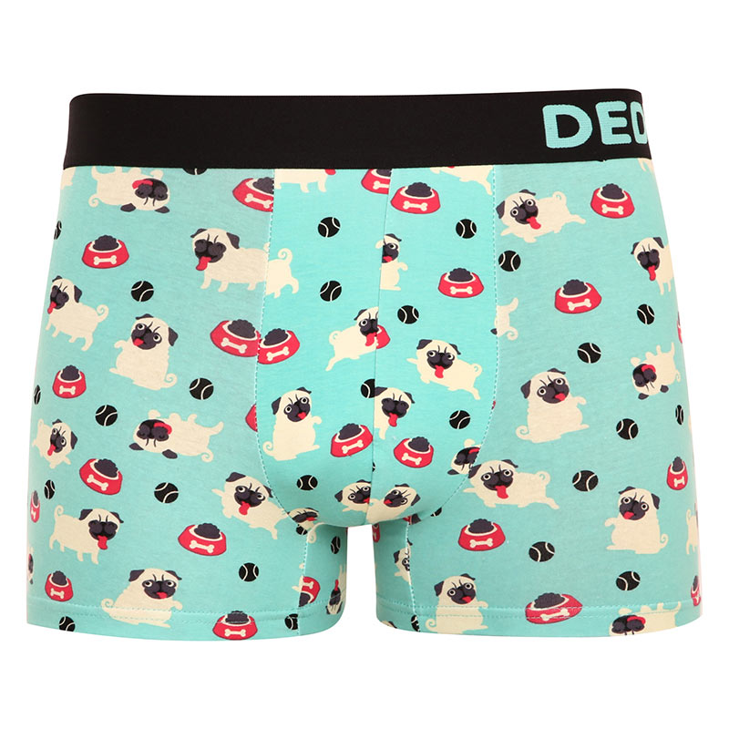 Veselé pánské boxerky Dedoles Mopslík (GMMT022) XXL, trenky / trenýrky