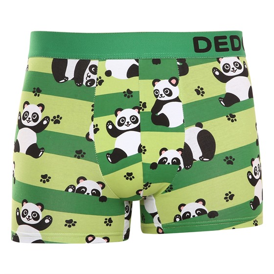 Veselé pánské boxerky Dedoles Pandy a pásky (GMMT249) XXL, trenky / trenýrky