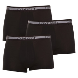 3PACK pánské boxerky Calvin Klein černé (NB1799A-001)