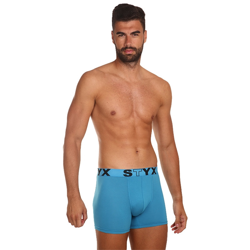 3PACK pánské boxerky Styx long sportovní guma modré (U9676869) XL, trenky / trenýrky.
Boxerky Styx jsou skvělou volbou, pokud máš rád pohodlné a kvalitní pánské spodní prádlo.
Boxerky Styx s přívlastkem „sport“ jsou vytvořeny z kombinace bavlny, antibakteriálního modalu a elastanu, jsou velice pohodlné na celodenní nošení a aktivity všeho druhu.
A jak je to s praním?
Více se dozvíš v klasických informacích o produktu.