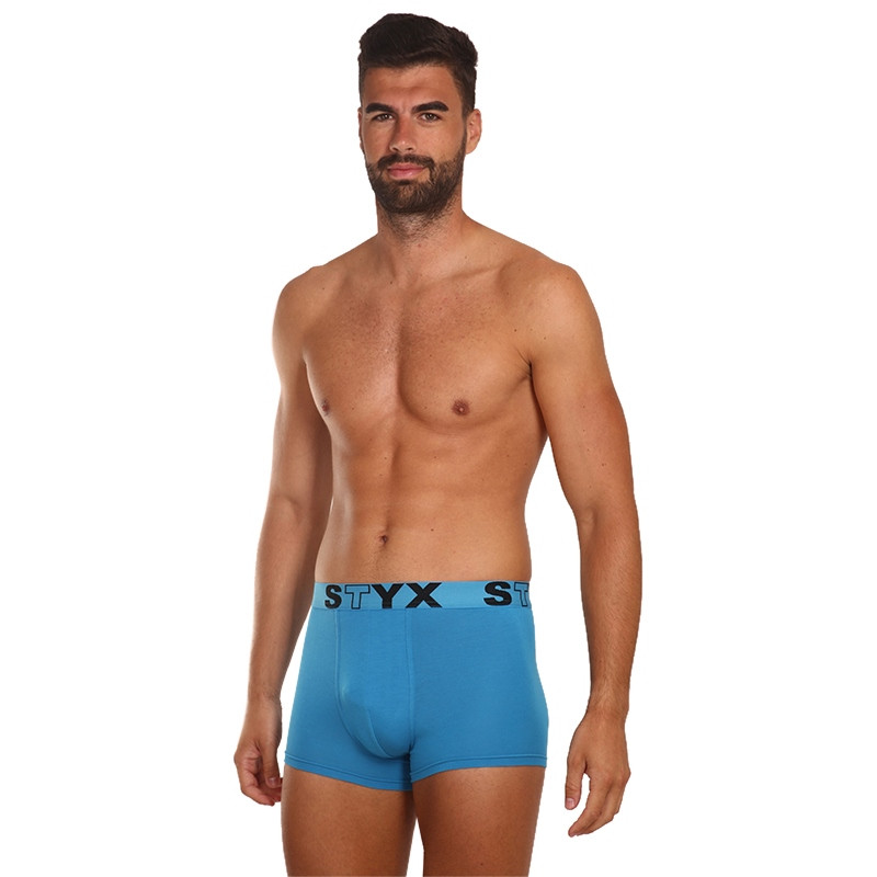 3PACK pánské boxerky Styx sportovní guma vícebarevné (G9676964) M, trenky / trenýrky.
Boxerky Styx jsou skvělou volbou, pokud máš rád pohodlné a kvalitní pánské spodní prádlo.
Boxerky Styx s přívlastkem „sport“ jsou vytvořeny z kombinace bavlny, antibakteriálního modalu a elastanu, jsou velice pohodlné na celodenní nošení a aktivity všeho druhu.
A jak je to s praním?
Více se dozvíš v klasických informacích o produktu.