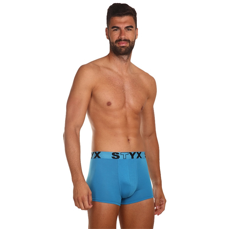 3PACK pánské boxerky Styx sportovní guma vícebarevné (G9676964) M, trenky / trenýrky.
Boxerky Styx jsou skvělou volbou, pokud máš rád pohodlné a kvalitní pánské spodní prádlo.
Boxerky Styx s přívlastkem „sport“ jsou vytvořeny z kombinace bavlny, antibakteriálního modalu a elastanu, jsou velice pohodlné na celodenní nošení a aktivity všeho druhu.
A jak je to s praním?
Více se dozvíš v klasických informacích o produktu.