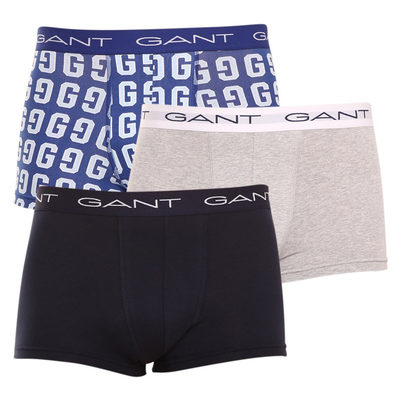 3PACK pánské boxerky Gant vícebarevné (902223313-436) 3XL, trenky / trenýrky