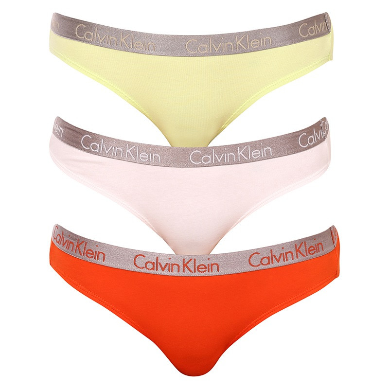 
3PACK dámské kalhotky Calvin Klein