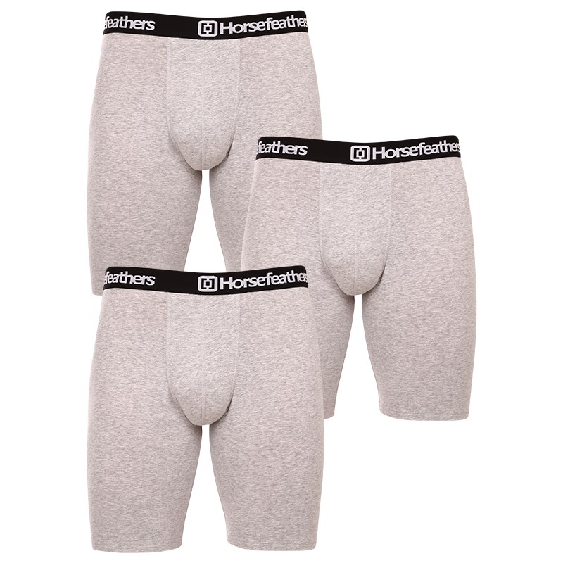 3PACK pánské boxerky Horsefeathers Dynasty long (AM195C) XL, trenky / trenýrky