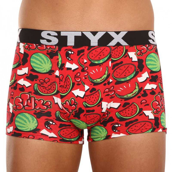 5PACK pánské boxerky Styx art sportovní guma vícebarevné (G85052535759) M, trenky / trenýrky.
Boxerky Styx pro maximální komfort
Pánské boxerky Styx patří k našim nejprodávanějším produktům a my se tomu vůbec nedivíme.
Spodní prádlo Styx má styl
Boxerky a trenky české značky Styx jsou známé především pro svůj jedinečný vzhled.