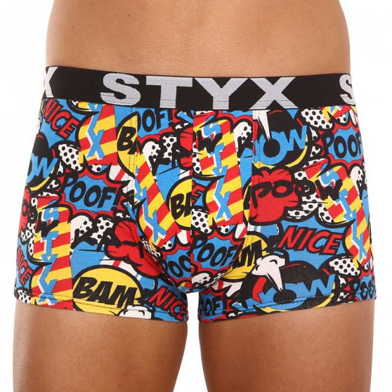 5PACK pánské boxerky Styx art sportovní guma vícebarevné (G85052535759) M, trenky / trenýrky.
Boxerky Styx pro maximální komfort
Pánské boxerky Styx patří k našim nejprodávanějším produktům a my se tomu vůbec nedivíme.
Spodní prádlo Styx má styl
Boxerky a trenky české značky Styx jsou známé především pro svůj jedinečný vzhled.