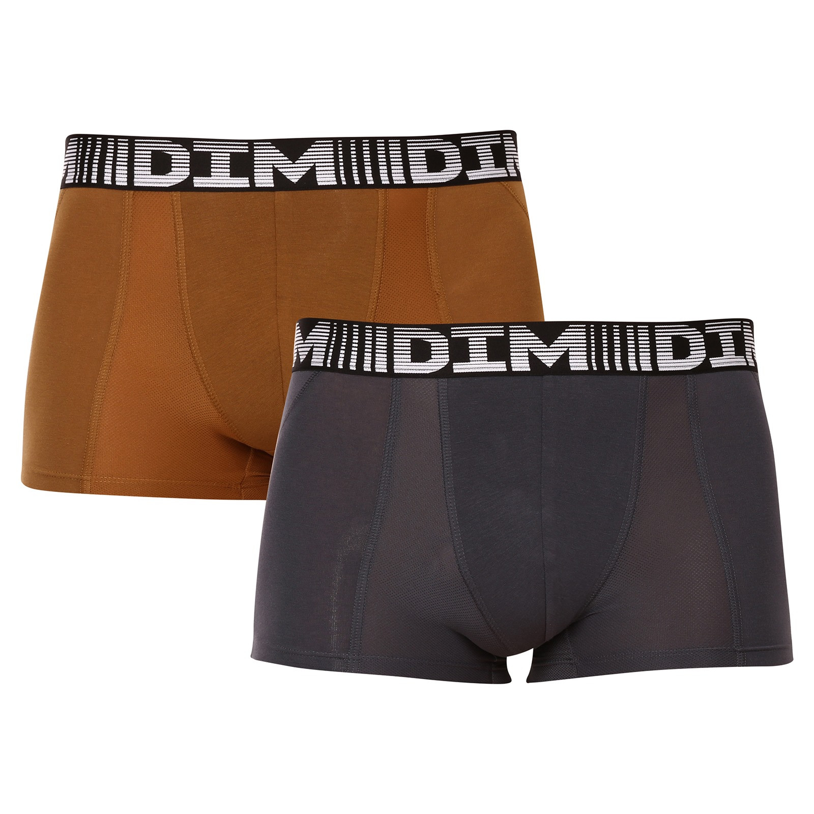 2PACK pánské boxerky DIM vícebarevné (DI0001N1-AA3) L, trenky / trenýrky