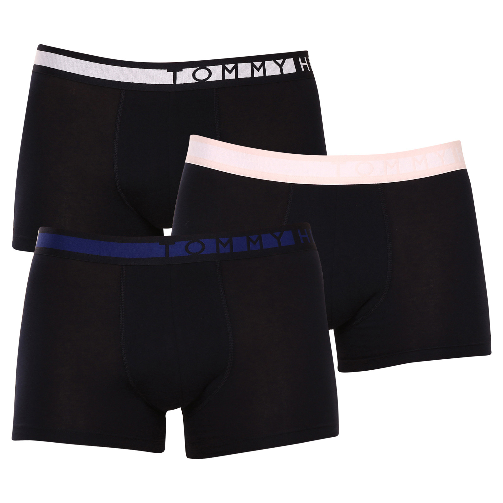 3PACK pánské boxerky Tommy Hilfiger tmavě modré (UM0UM01234 0TW) S, trenky / trenýrky