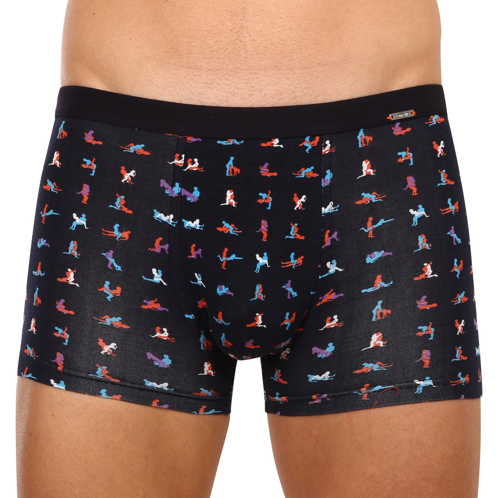 Pánské boxerky Cornette Kamasutra černé (280/222) XXL, trenky / trenýrky