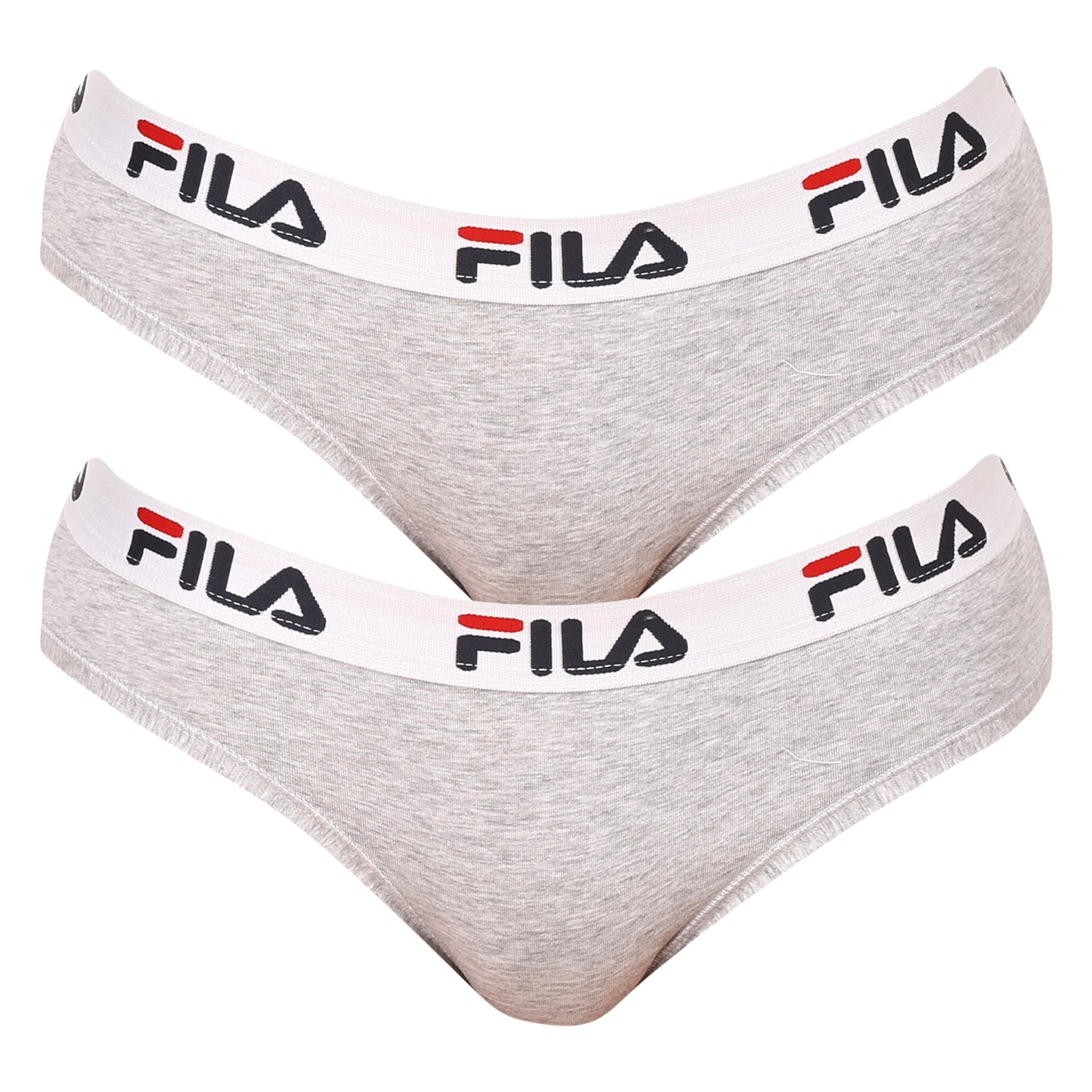 2PACK dámské kalhotky Fila šedé (FU6043/2-400) M