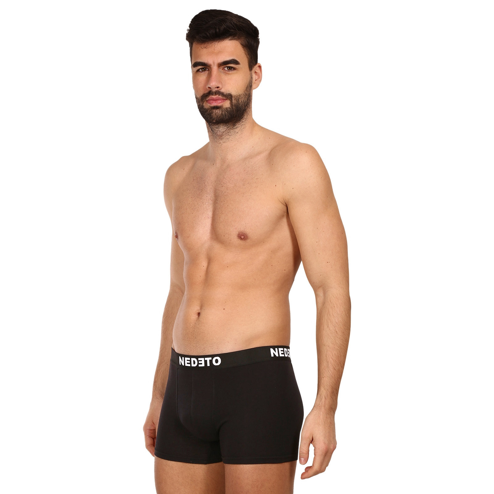 7PACK pánské boxerky Nedeto černé (7NDTB001-brand) XXL, trenky / trenýrky.
Klasické černé boxerky do každého šatníku
Pánské boxerky Nedeto s delší nohavičkou zajišťují dokonalý komfort pro každodenní nošení, nezáleží na tom, jestli tě čeká důležitá pracovní schůzka nebo lezení po skalách.
Česká značka Nedeto sází na kvalitu
Boxerky Nedeto u nás nosíme všichni, vyrobili jsme si je totiž sami.