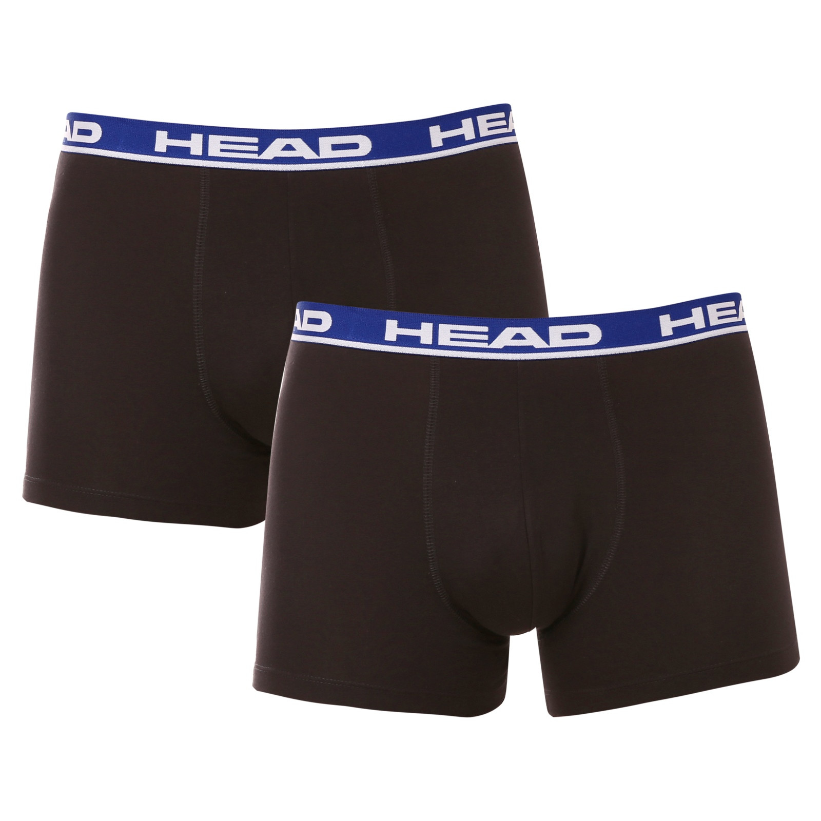 2PACK pánské boxerky HEAD černé (701202741 008) S, trenky / trenýrky