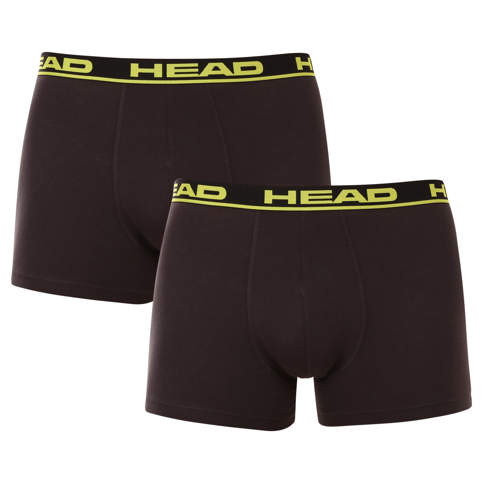 2PACK pánské boxerky HEAD šedé (701202741 009) XL, trenky / trenýrky