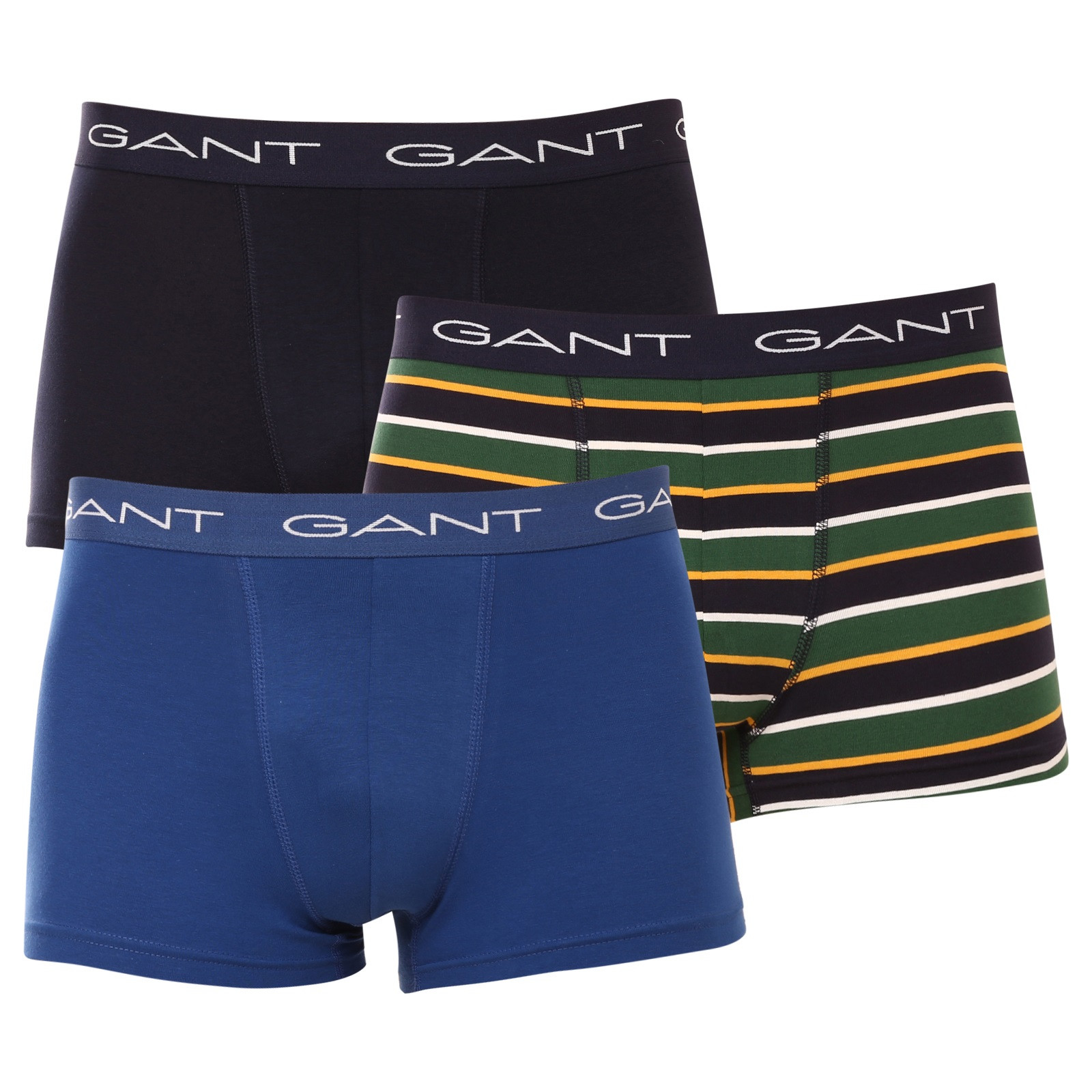 3PACK pánské boxerky Gant vícebarevné (902243013-433) XXL, trenky / trenýrky