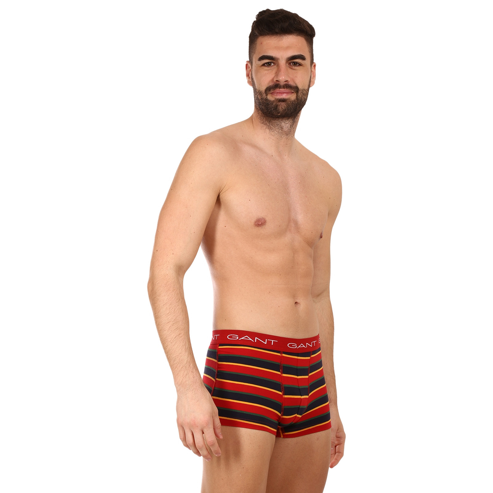 3PACK pánské boxerky Gant vícebarevné (902243013-630) M, trenky / trenýrky.
Hledáte komfortní pánské spodní prádlo?
 
Pánské boxerky GANT jsou vyrobeny z kvalitní bavlny a příměsi elastanu, v pase mají příjemnou vytkávanou gumu, která nikde neškrtí ani neškrábe, navíc má kontrastní gumu s nápisem GANT, nohavičky mají dole měkké lemy.
Více se dozvíte níže v klasických informacích o produktu.