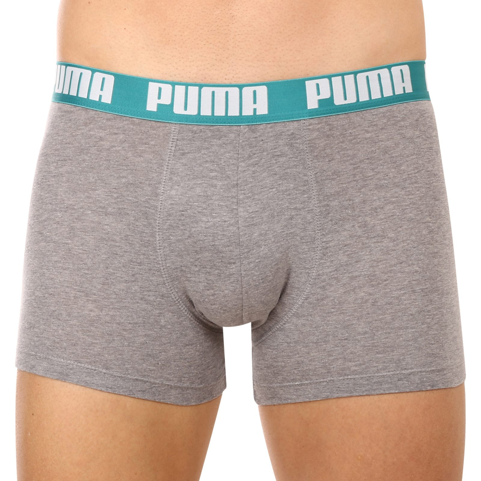 2PACK pánské boxerky Puma vícebarevné (521015001 047) S, trenky / trenýrky.
Boxerky Puma patří do kategorie pánského spodního prádla, které přes svou kvalitu vyčnívají svou velice dostupnou cenou.
 
Boxerky Puma jsou ušity z bavlny s příměsí elastanu, díky tomu skvěle sedí a nikde se nezařezávají.
A jak je to s praním?