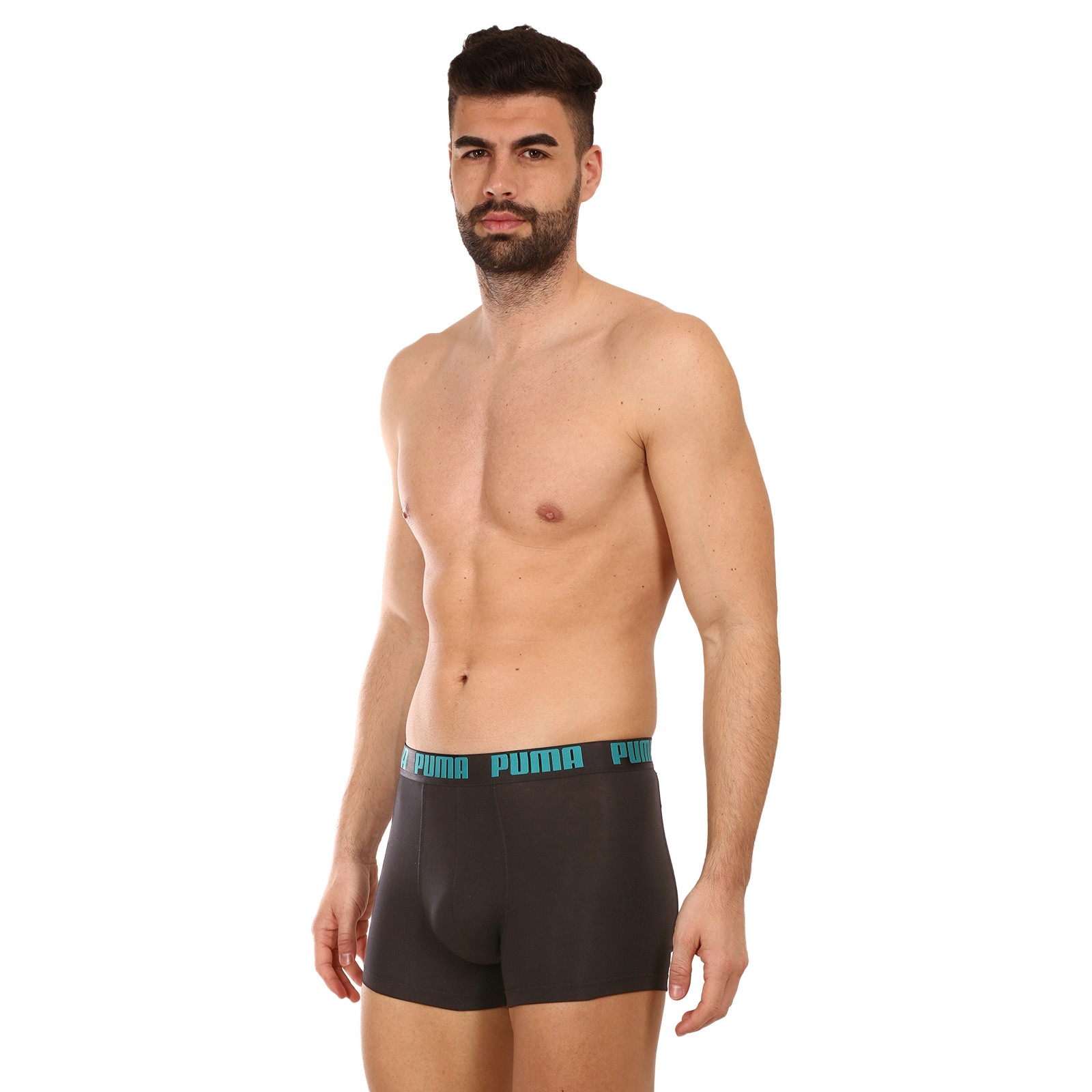 2PACK pánské boxerky Puma vícebarevné (521015001 047) S, trenky / trenýrky.
Boxerky Puma patří do kategorie pánského spodního prádla, které přes svou kvalitu vyčnívají svou velice dostupnou cenou.
 
Boxerky Puma jsou ušity z bavlny s příměsí elastanu, díky tomu skvěle sedí a nikde se nezařezávají.
A jak je to s praním?