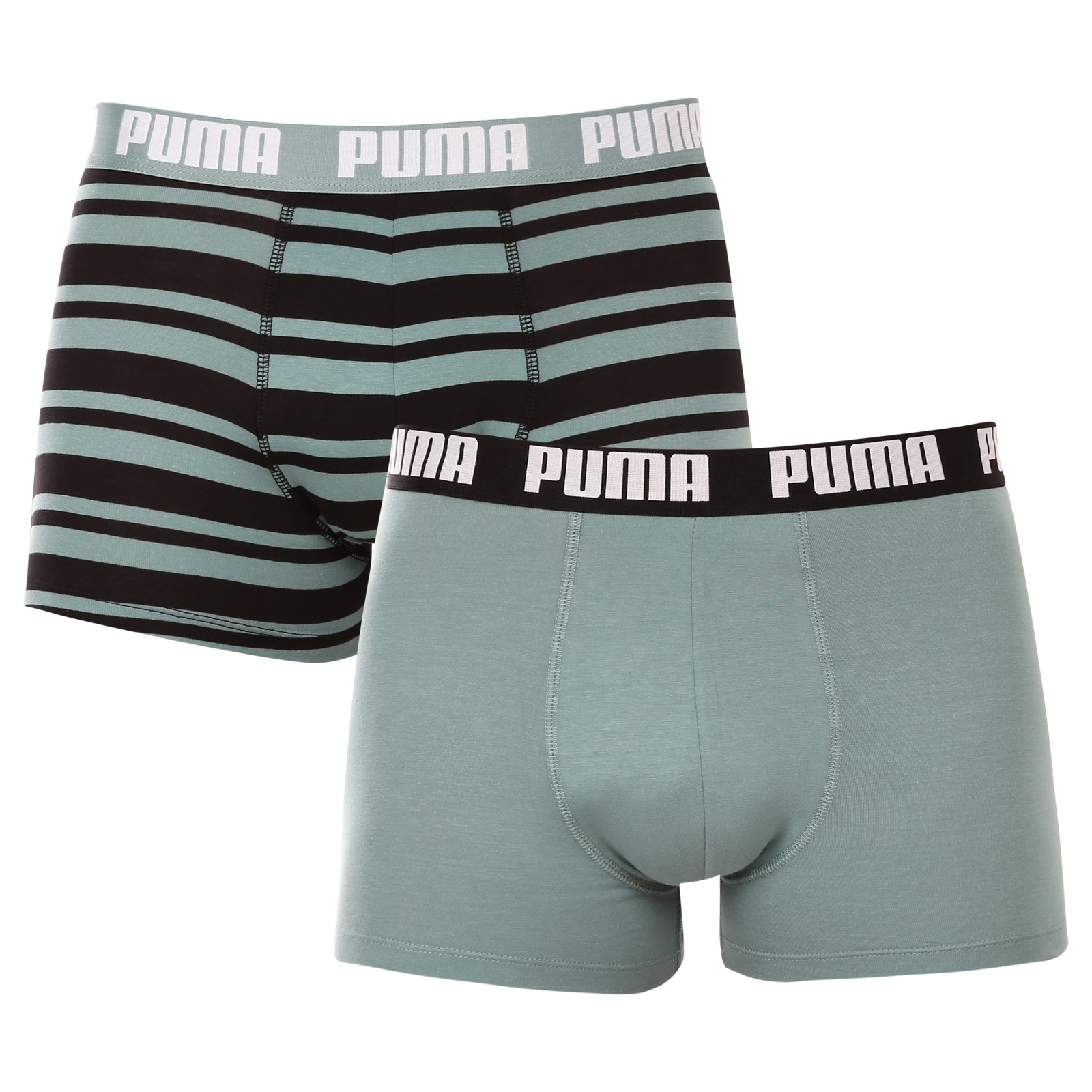 2PACK pánské boxerky Puma vícebarevné (601015001 017) L, trenky / trenýrky.
Boxerky Puma patří do kategorie pánského spodního prádla, které přes svou kvalitu vyčnívají svou velice dostupnou cenou.
 
Boxerky Puma jsou ušity z bavlny s příměsí elastanu, díky tomu skvěle sedí a nikde se nezařezávají.
A jak je to s praním?