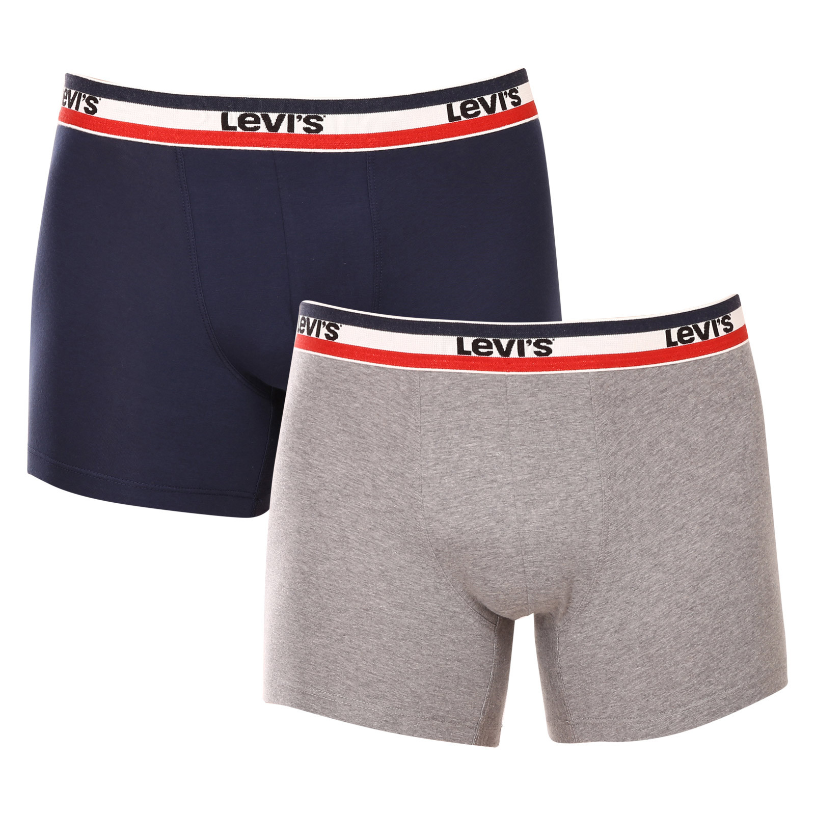 2PACK pánské boxerky Levis vícebarevné (701223908 002) XL, trenky / trenýrky