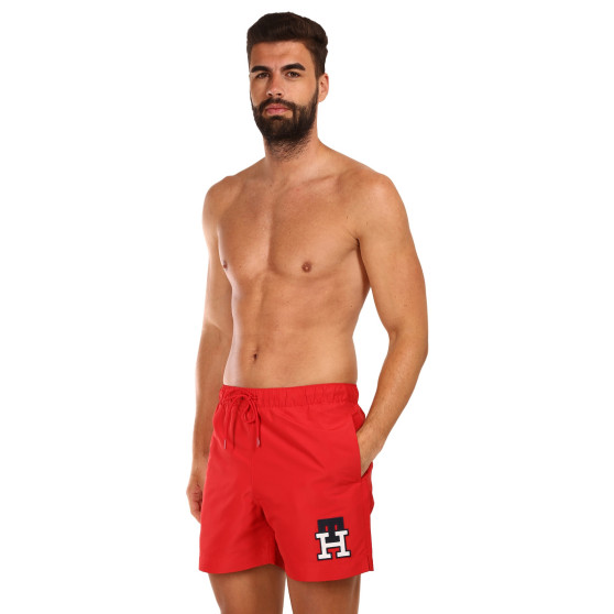Pánské plavky Tommy Hilfiger červené (UM0UM02732 XLG)