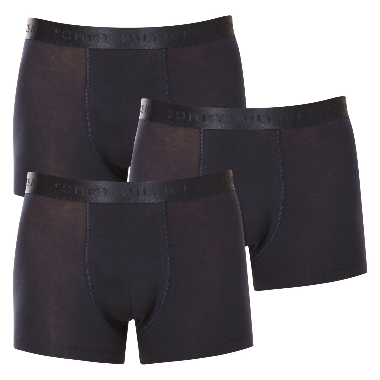 3PACK pánské boxerky Tommy Hilfiger tmavě modré (UM0UM02760 0WT) XXL, trenky / trenýrky