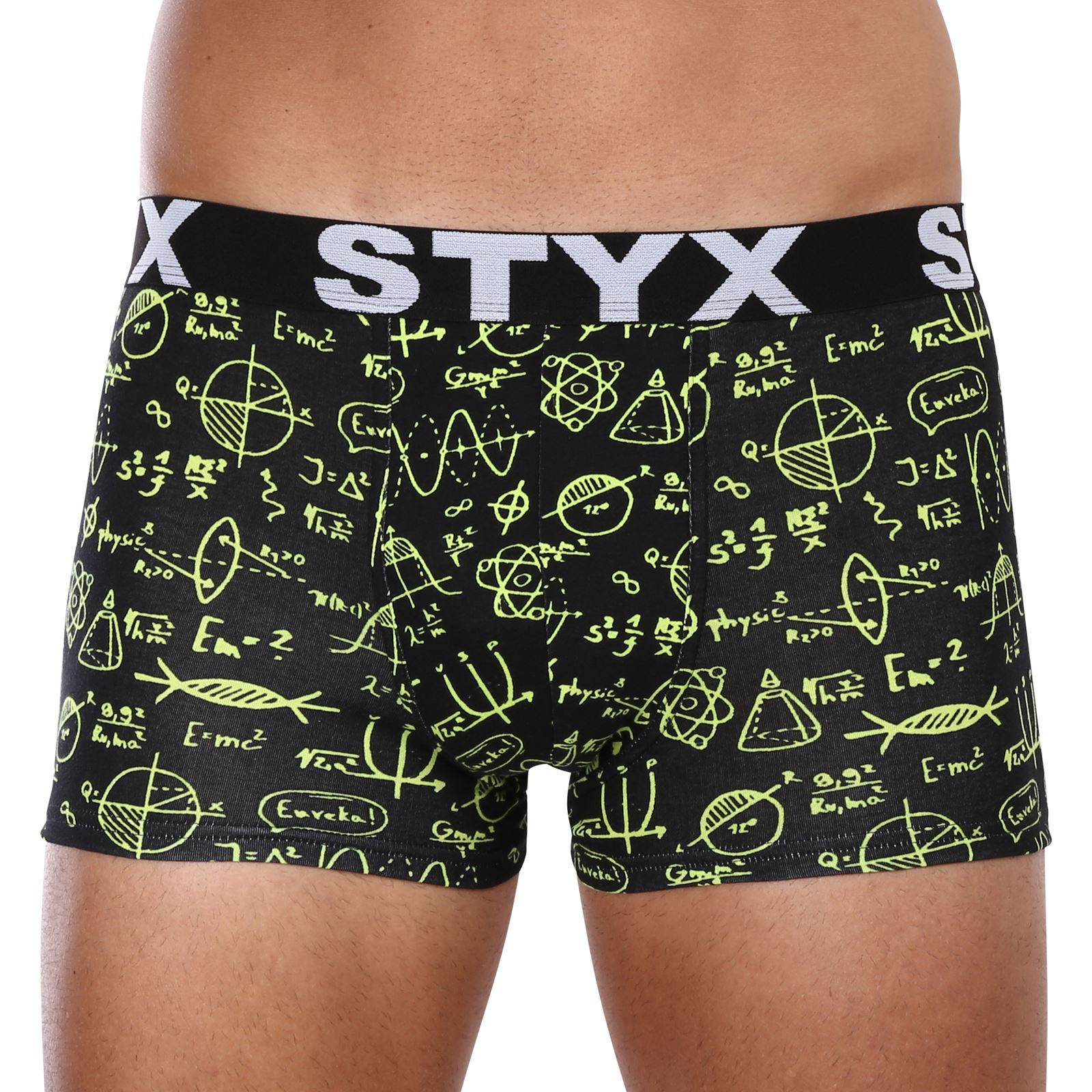 Pánské boxerky Styx art sportovní guma fyzika (G1652) S, trenky / trenýrky