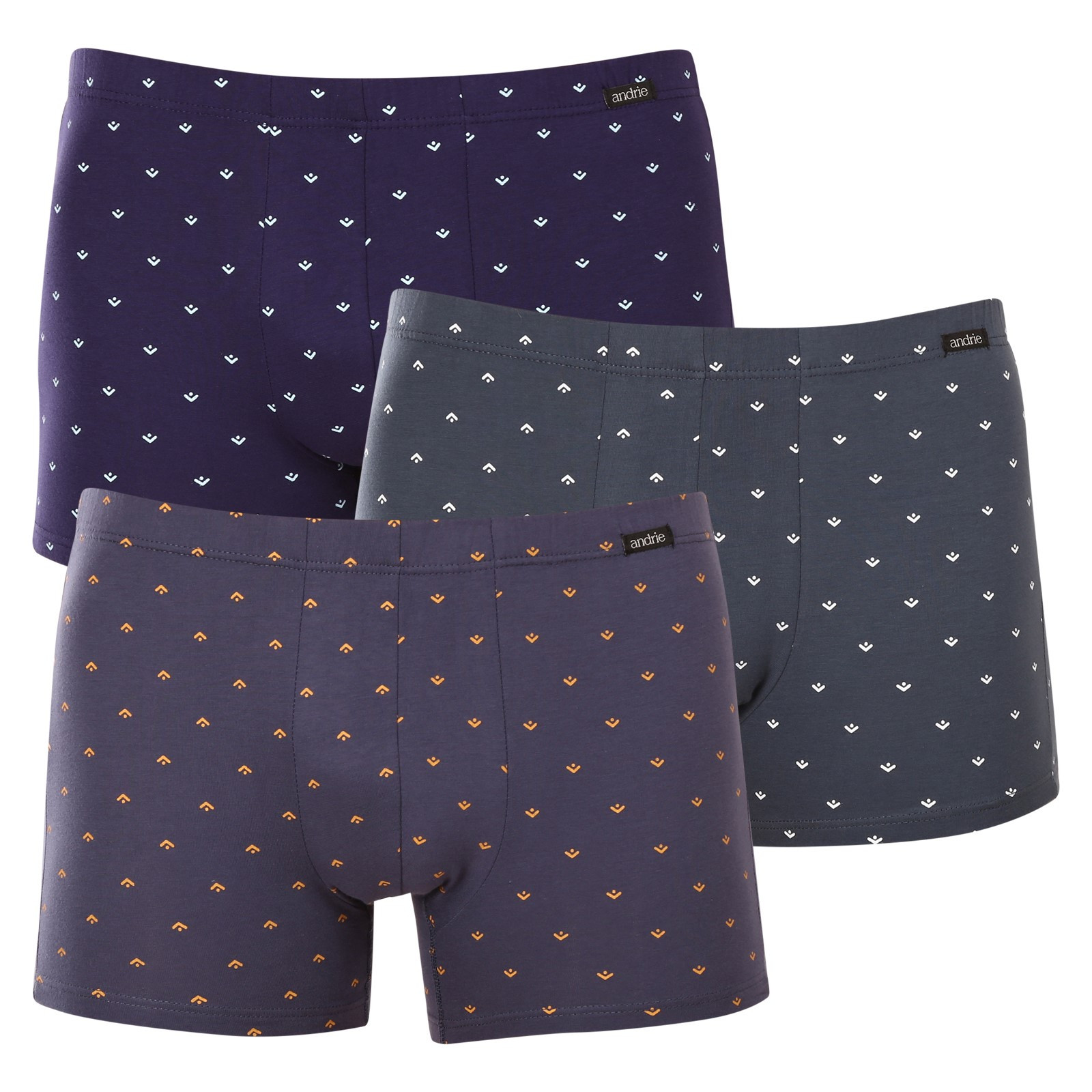 3PACK pánské boxerky Andrie vícebarevné (PS 5743) XXL, trenky / trenýrky