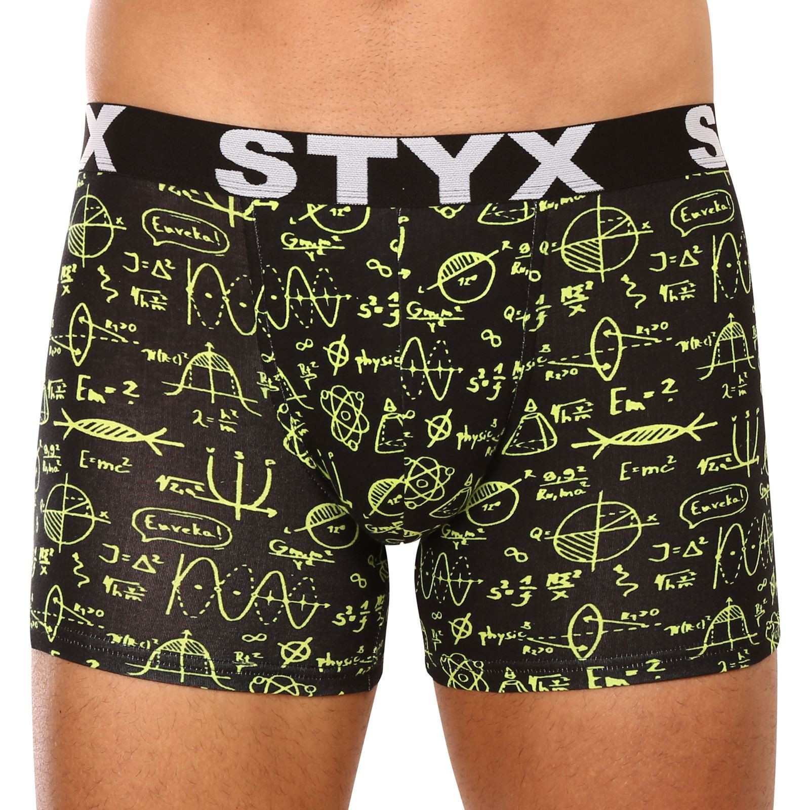 6PACK pánské boxerky Styx long art sportovní guma vícebarevné (6U12697124) XL, trenky / trenýrky.