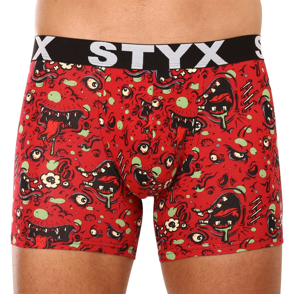 6PACK pánské boxerky Styx long art sportovní guma vícebarevné (6U12697124) XL, trenky / trenýrky.