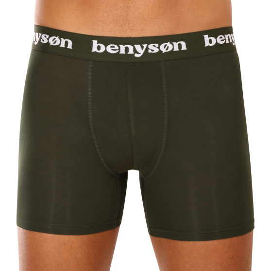 3PACK pánské boxerky Benysøn bambusové vícebarevné (BENY-7016)