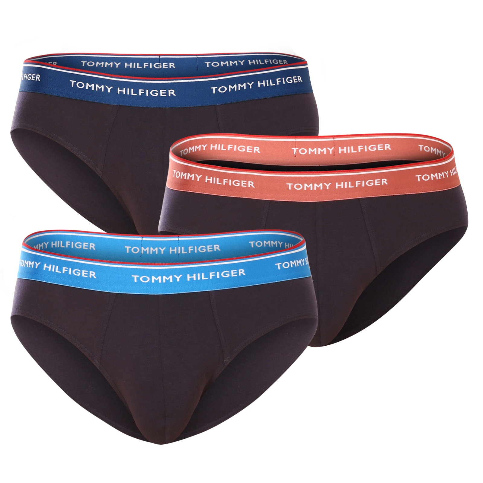 3PACK pánské slipy Tommy Hilfiger tmavě modré (UM0UM03119 0VX) XL