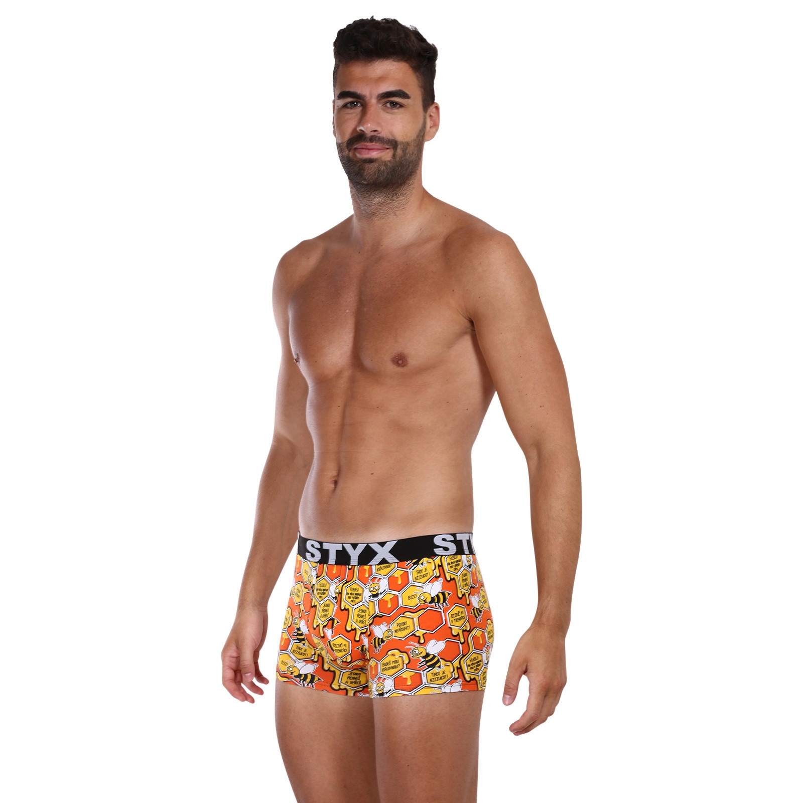 3PACK Pánské boxerky Styx art sportovní guma nadrozměr (3R12914) 3XL, trenky / trenýrky.
Boxerky Styx pro maximální komfort
Pánské boxerky Styx patří k našim nejprodávanějším produktům a my se tomu vůbec nedivíme.
Spodní prádlo Styx má styl
Boxerky a trenky české značky Styx jsou známé především pro svůj jedinečný vzhled.