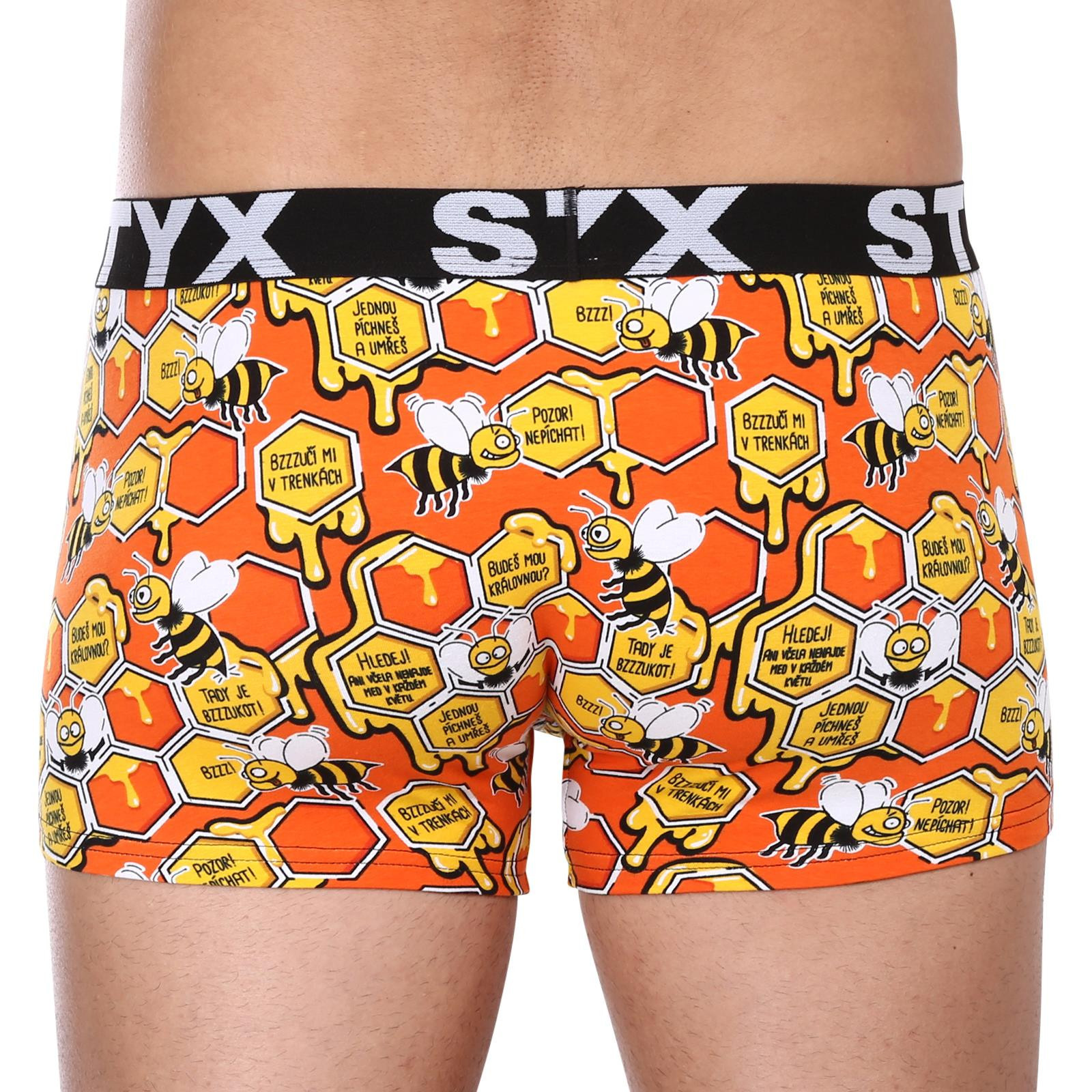 3PACK Pánské boxerky Styx art sportovní guma nadrozměr (3R12914) 3XL, trenky / trenýrky.
Boxerky Styx pro maximální komfort
Pánské boxerky Styx patří k našim nejprodávanějším produktům a my se tomu vůbec nedivíme.
Spodní prádlo Styx má styl
Boxerky a trenky české značky Styx jsou známé především pro svůj jedinečný vzhled.