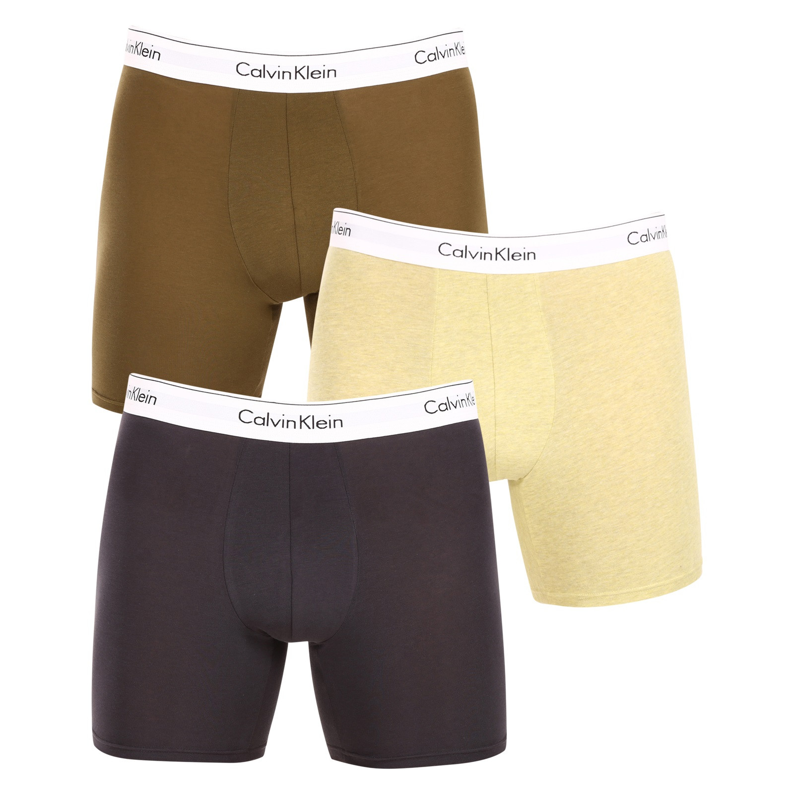 3PACK pánské boxerky Calvin Klein vícebarevné (NB2381A-GW2) XXL, trenky / trenýrky