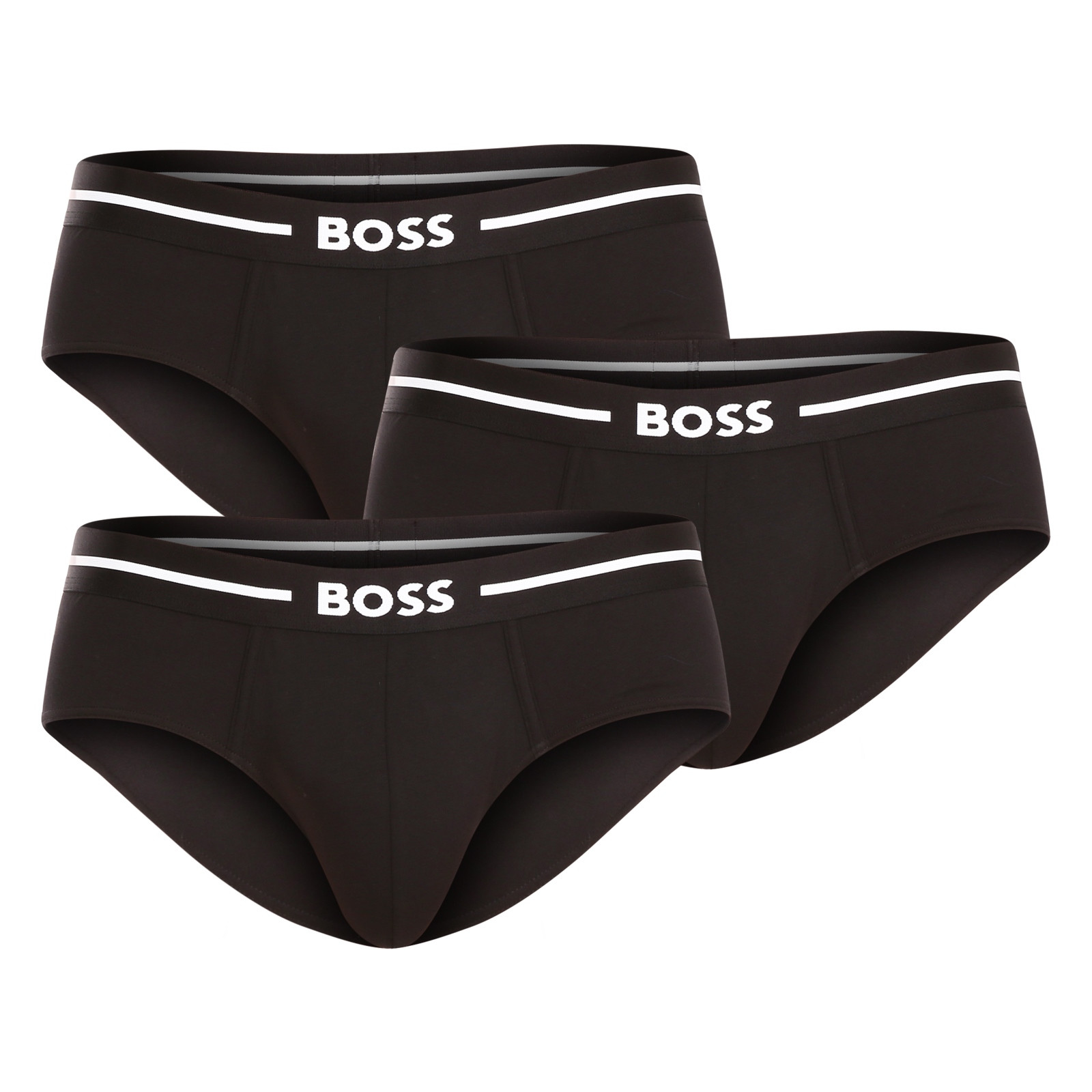 3PACK pánské slipy BOSS černé (50510679 001) XXL