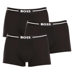 3PACK pánské boxerky BOSS černé (50510687 001)