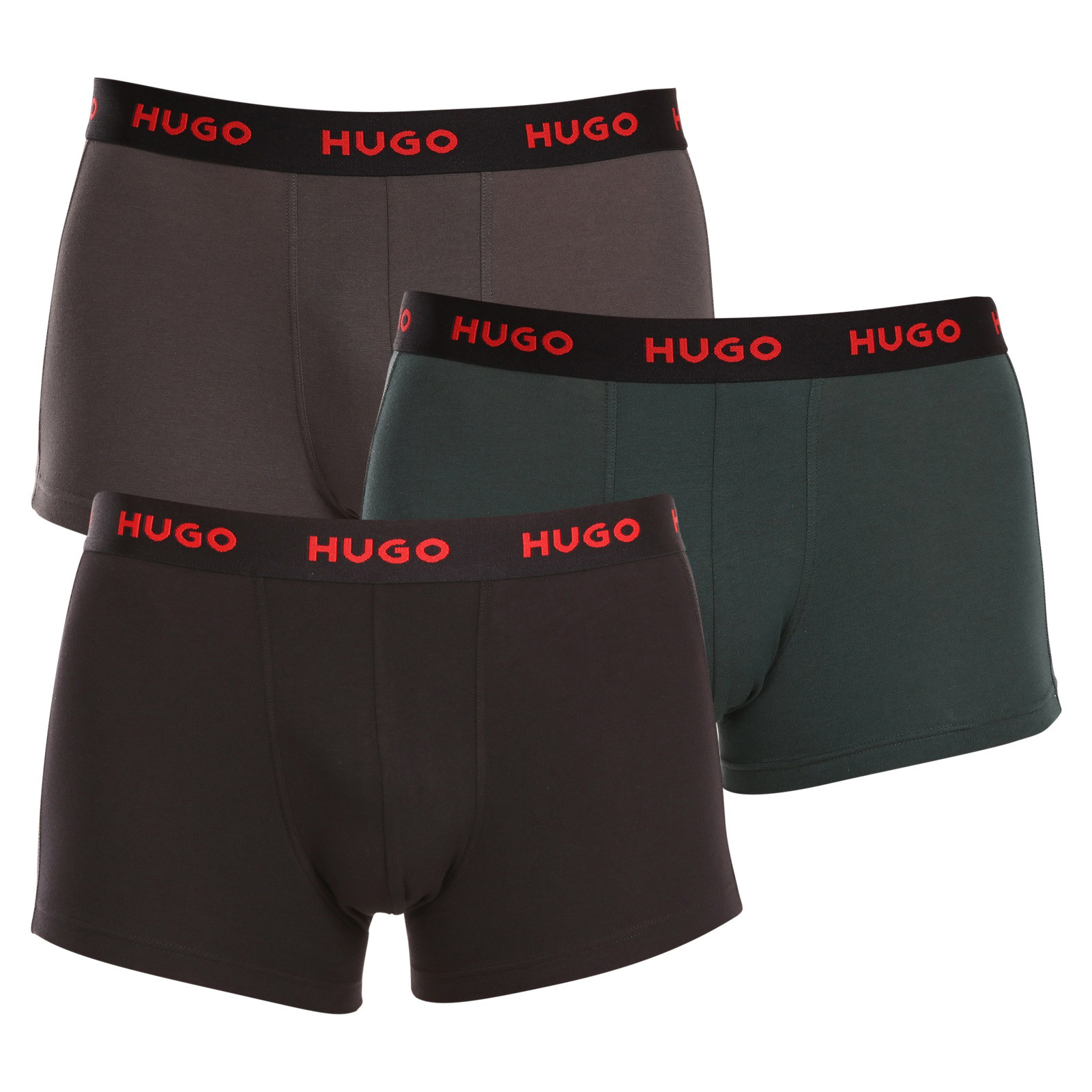 3PACK pánské boxerky HUGO vícebarevné (50469766 303) XXL, trenky / trenýrky.
Boxerky BOSS to je prvotřídní kvalita, za kterou stojí světová ikonická značka pánského spodního prádla.
 
Boxerky od značky BOSS patří mezi naprosté legendy mezi spodním prádlem.