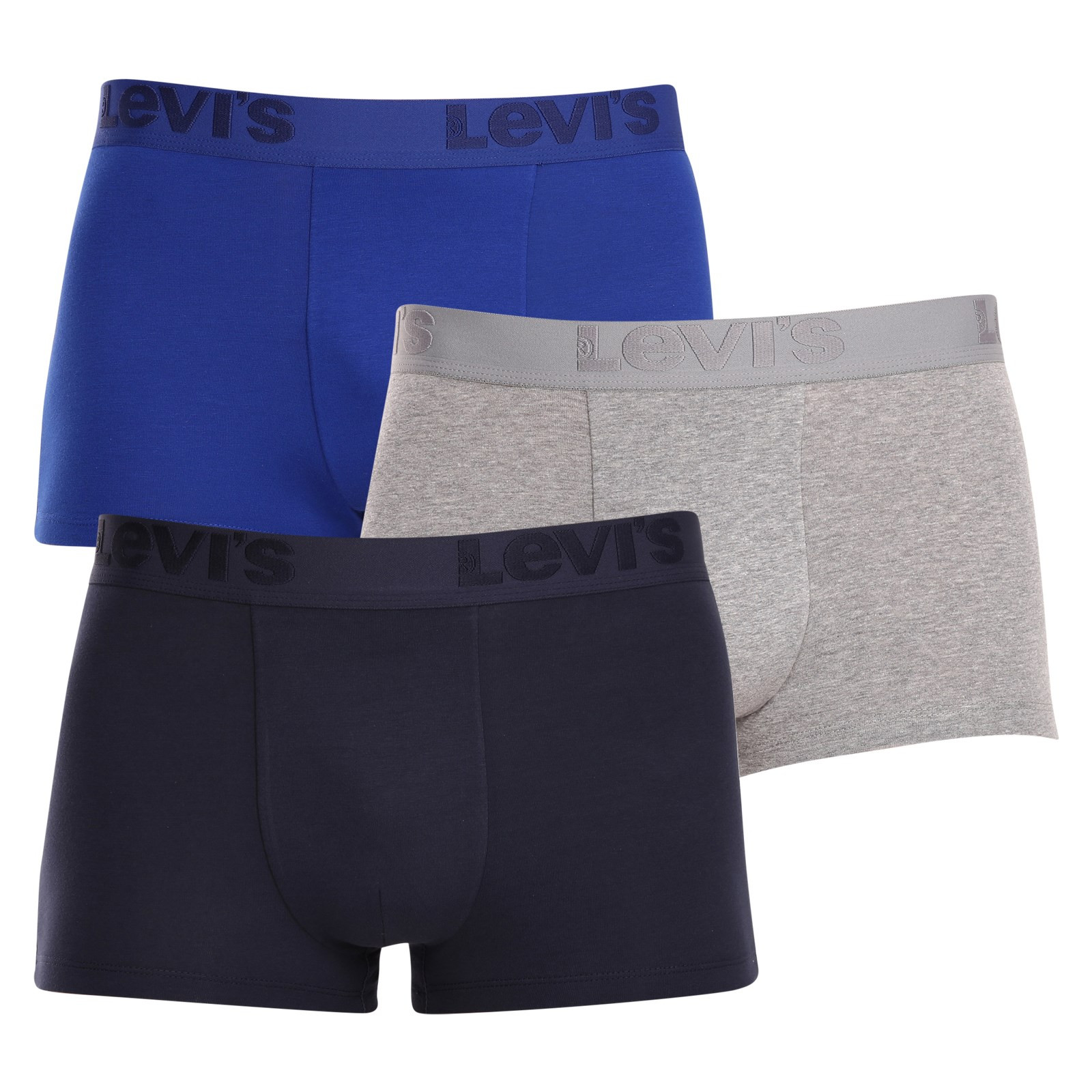 3PACK pánské boxerky Levis vícebarevné (905042001 022) L, trenky / trenýrky