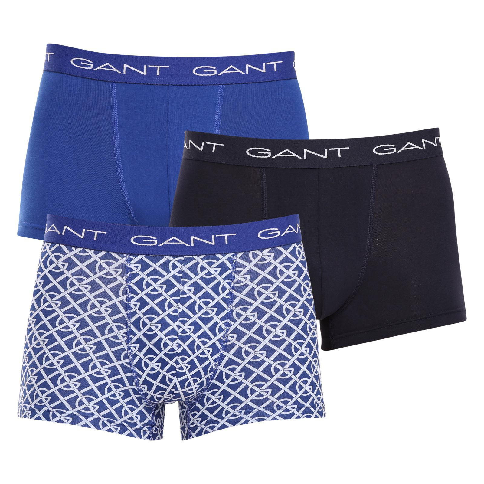 3PACK pánské boxerky Gant vícebarevné (902333013-436) 3XL, trenky / trenýrky